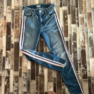 Mother Denim - The Looker Ankle Fray - Size 26